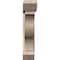 Ekena Millwork Funston Slat Smooth Bracket w/ Offset Brace, Douglas Fir, 7 1/2"W x 36"D x 36"H BKT0806X36X36FST06SDF - alternate 2
